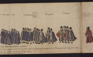 Procession funéraire de la reine Elizabeth I