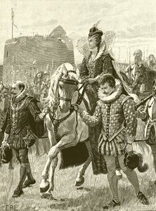 Reine Élisabeth à Tilbury - English School