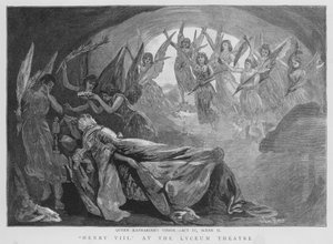La vision de la reine Katherine, scène d