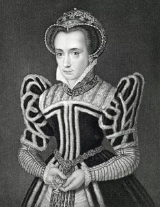 Queen Mary (gravure) - English School