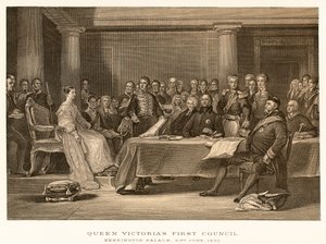 Premier conseil de la reine Victoria - English School