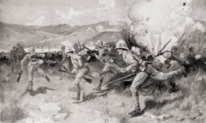 Le Régiment Royal de la Reine du Surrey menant l