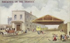Bureau de chemin de fer, Liverpool - English School