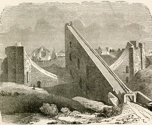 Observatoire astronomique de Raja Jai Singh, Bénarès, Uttar Pradesh, Inde, de 