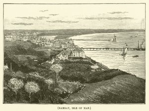 Ramsay, île de Man (gravure)