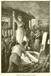 Émeute de Rebecca au Sud du Pays de Galles - English School