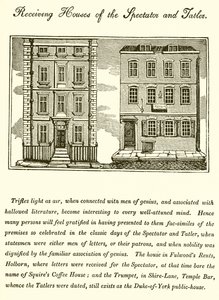 Maisons de réception du Spectator et du Tatler - English School