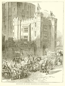 Réception de la reine Élisabeth à Kenilworth - English School