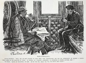 Réciproque, illustration de Punch