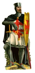 Chevalier de la Croix Rouge du Roi Richard I, 1189-1199 - English School