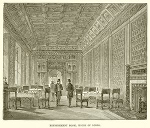 Salle de Rafraîchissement, Chambre des Lords