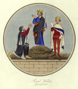 Habits royaux du 14ème siècle - English School