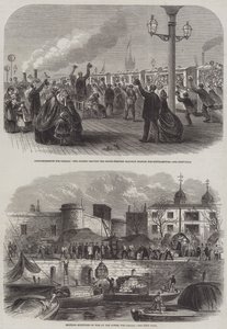Renforts pour le Canada (gravure) - English School