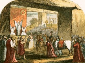 Fête religieuse des druides - English School