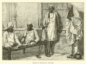 Mendiants religieux, Bénarès