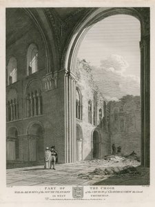 Vestiges du transept sud de l