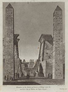 Vestiges du palais de Louxor - English School