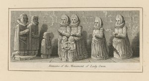 Restes du monument à Lady Owen - English School