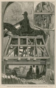 Retrait de la statue de Wellington, Hyde Park Corner - English School