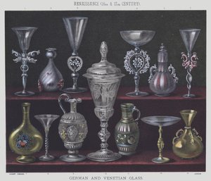 Renaissance, 16e et 17e siècles, verre allemand et vénitien - English School