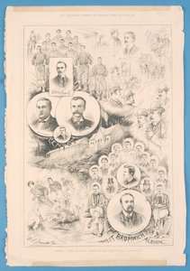 Renton contre West Bromwich Albion, de The Illustrated Sporting and Dramatic News, 2 juin 1888 - English School