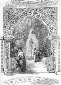 Réouverture du Colisée, Regents Park : La Serre, 1845 - English School