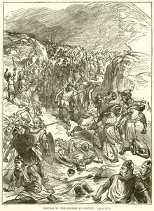 Repousse des Anglais à Corwen - English School
