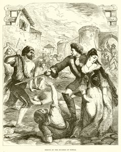 Sauvetage de la duchesse de Popoli - English School