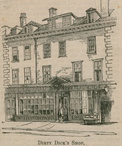 Résidence à Leadenhall Street, Londres, de Nicholas Bentley, également connu sous le nom de Dirty Dick - English School