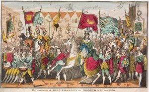 Restauration du roi Charles II sur le trône d