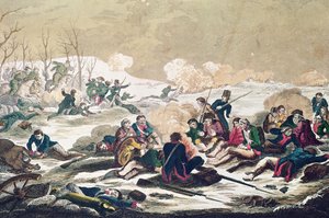 Retraite de Moscou, gravé par J. Hassell