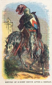 Retour de Robert Bruce après une Défaite - English School