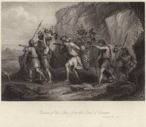 Retour des espions du pays de Canaan