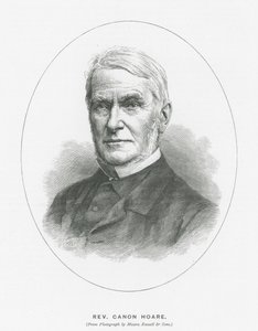 Révérend chanoine Hoare (lithographie) - English School