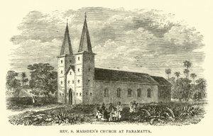 Église du révérend S. Marsden à Paramatta