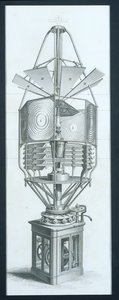 Appareil dioptrique rotatif pour un phare, de Cyclopaedia of Useful Arts & Manufactures, édité par Charles Tomlinson, vers 1880 - English School