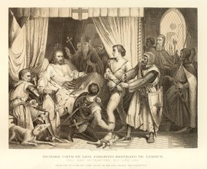 Richard Cœur de Lion pardonnant Bertrand de Gurdun - English School