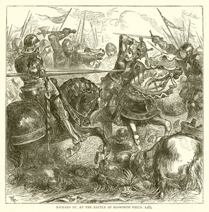 Richard III à la bataille de Bosworth Field, 1485