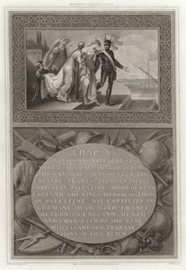 Richard Ier quittant Chypre - English School