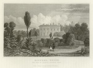 Riffens, Essex, la résidence de Spencer Phillips, Esquire - English School