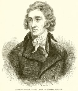 Le très honorable George Canning - English School