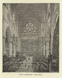 Cathédrale de Ripon, le chœur - English School