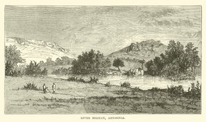 Rivière Berhan, Abyssinie - English School