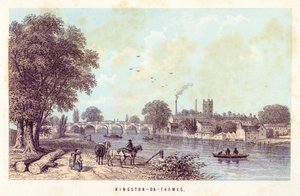 La Tamise : Kingston-on-Thames - English School