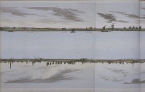 Panorama de la Tamise, vers 1829 - English School