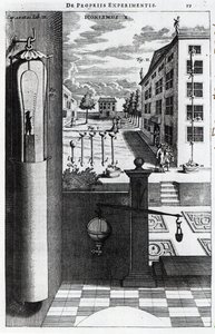 Conceptions et idées de Robert Boyle pour la pompe à vide publiées en 1669