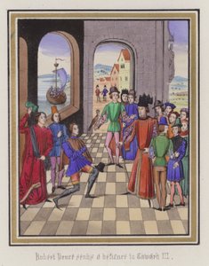 Robert Bruce défie le Roi Édouard III