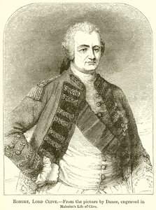 Robert, Lord Clive - English School