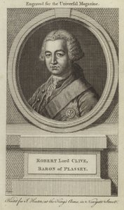 Robert Lord Clive, baron de Plassey - English School