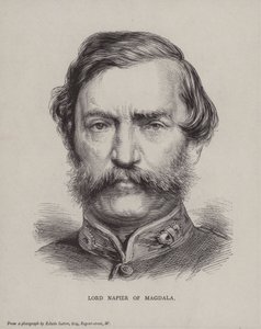 Robert Napier, 1er baron Napier de Magdala, général britannique - English School